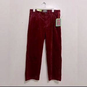 Men’s Houston White Chino Double Pleated Wide Leg Pants 32 x32